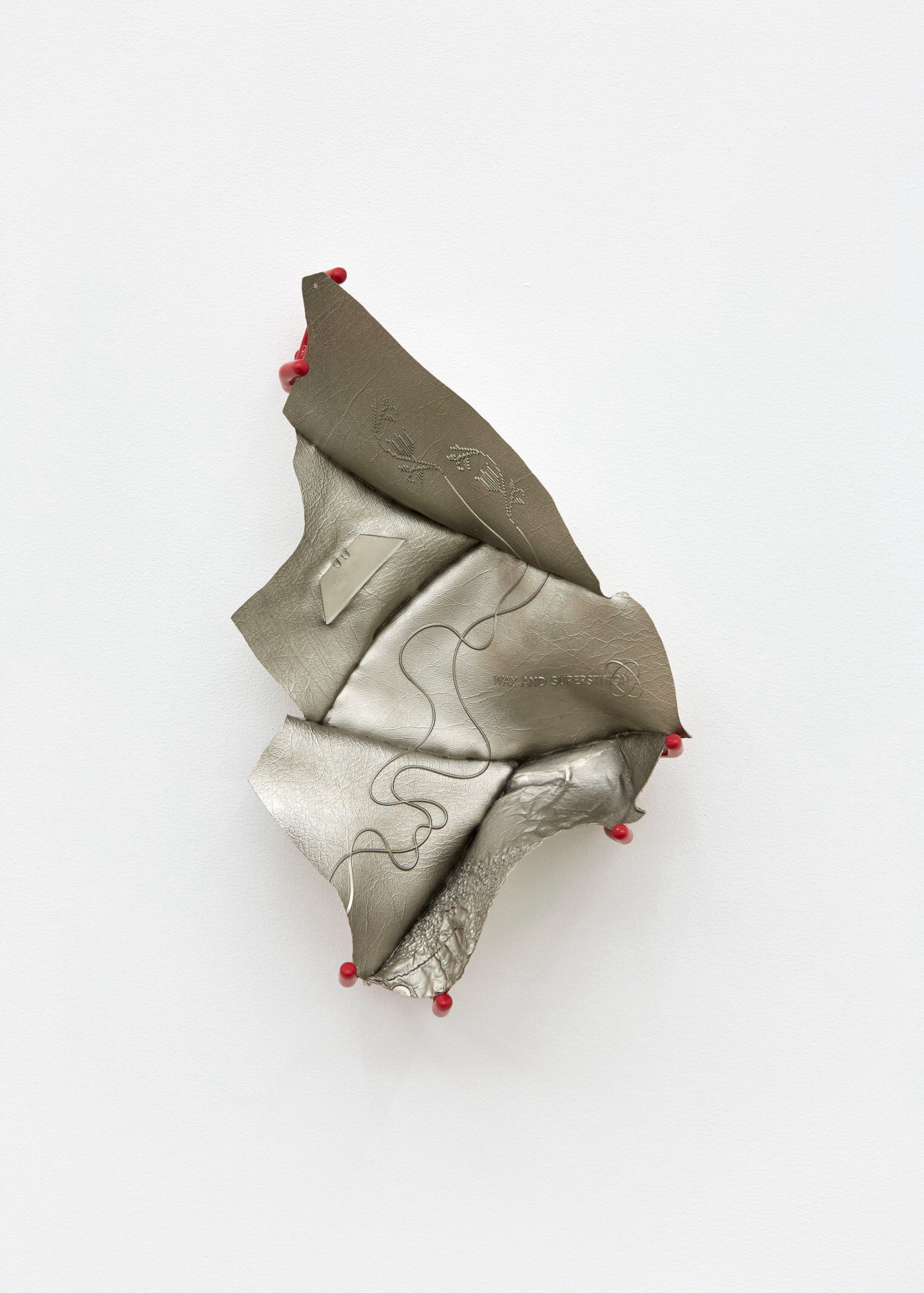 James Fuller - A Finger Tracing the Lines of a Thumb, 2021 -  Nickel plated copper - 01