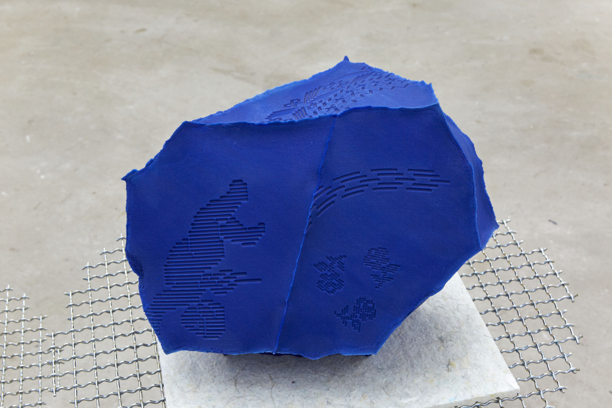 James Fuller - Soft Furnishings, 2021 -  Wax and mineral composite, dye - 03
