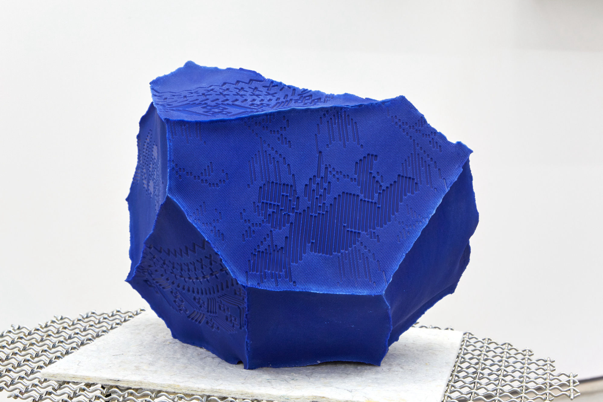 James Fuller - Soft Furnishings, 2021 -  Wax and mineral composite, dye - 01