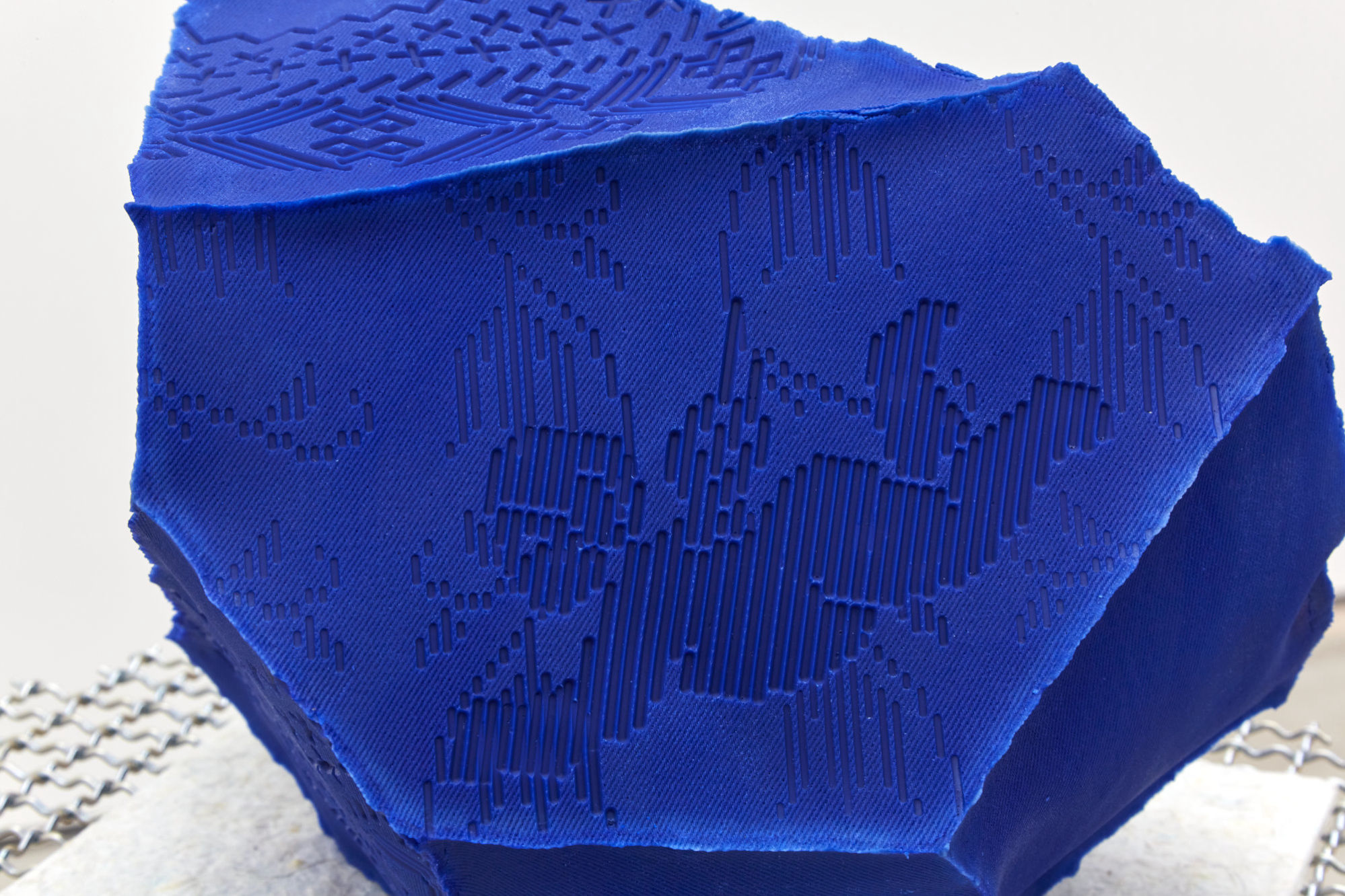 James Fuller - Soft Furnishings, 2021 -  Wax and mineral composite, dye - 05