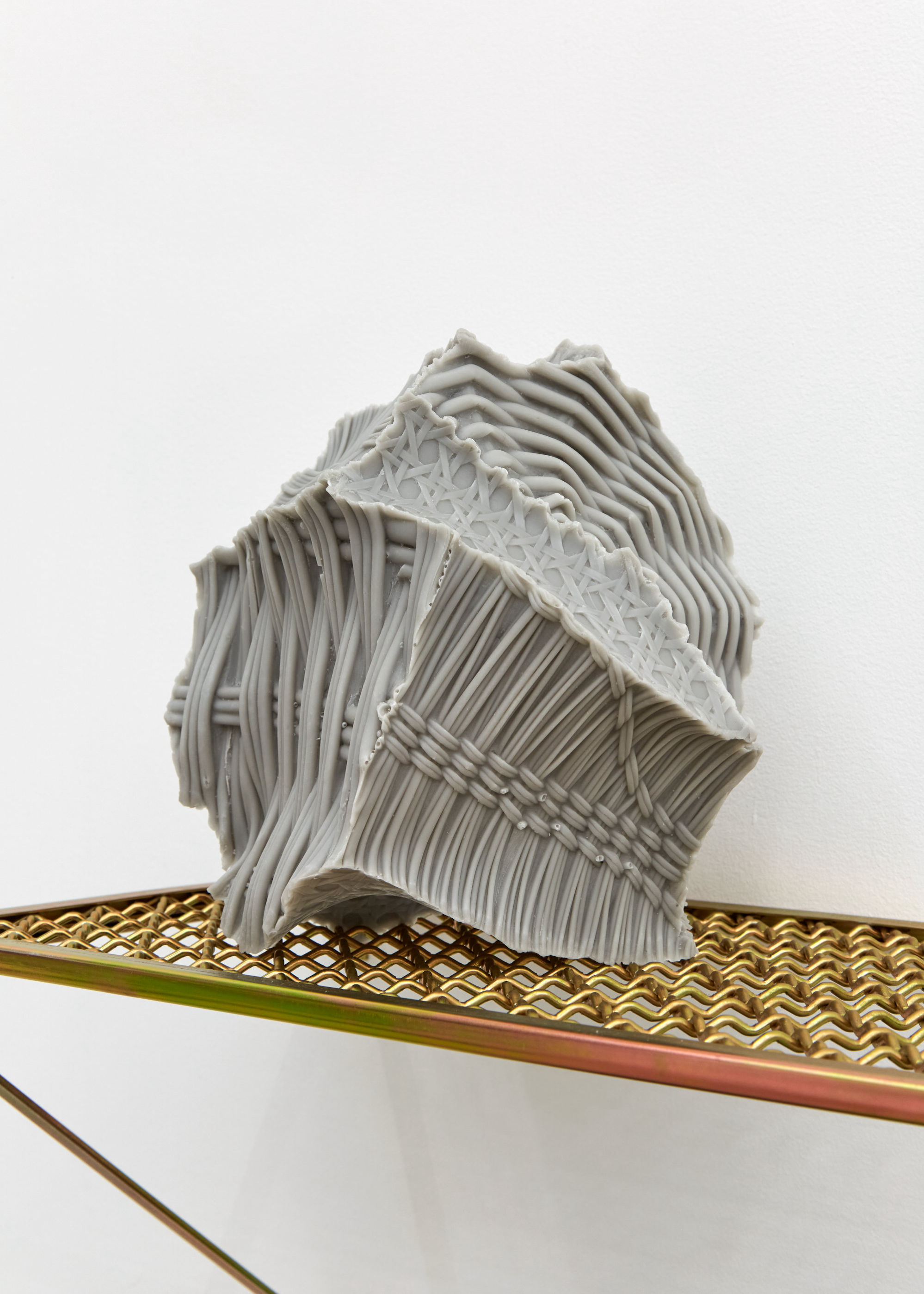 James Fuller - All The Baskets 2021 - Wax and mineral composite - 01