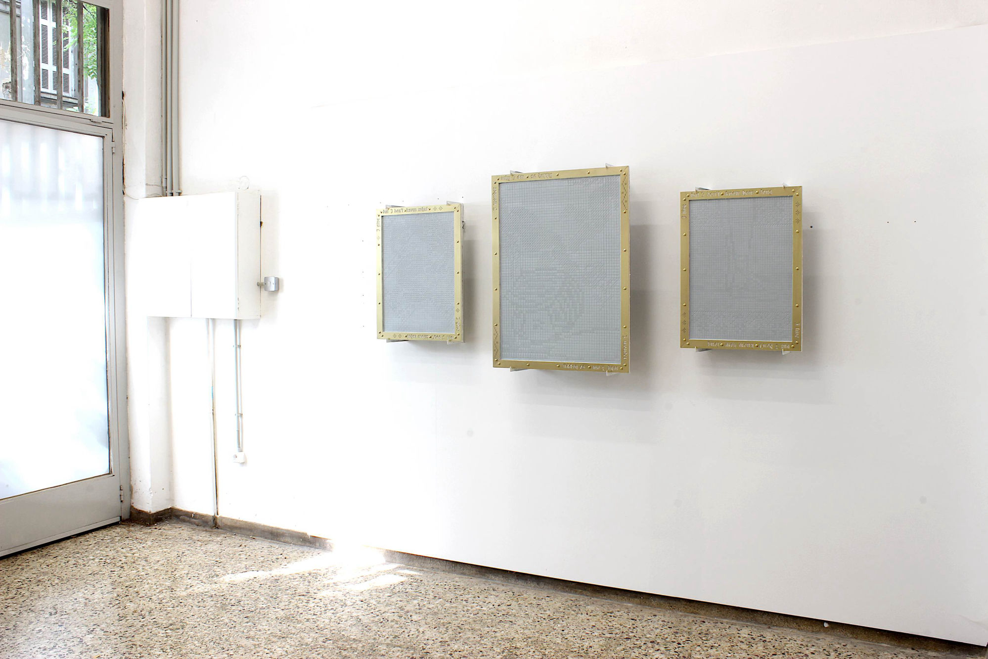 James Fuller - Perfect Living, 2020 - Zinc, brass plated steel, mixed fabric composite - 08
