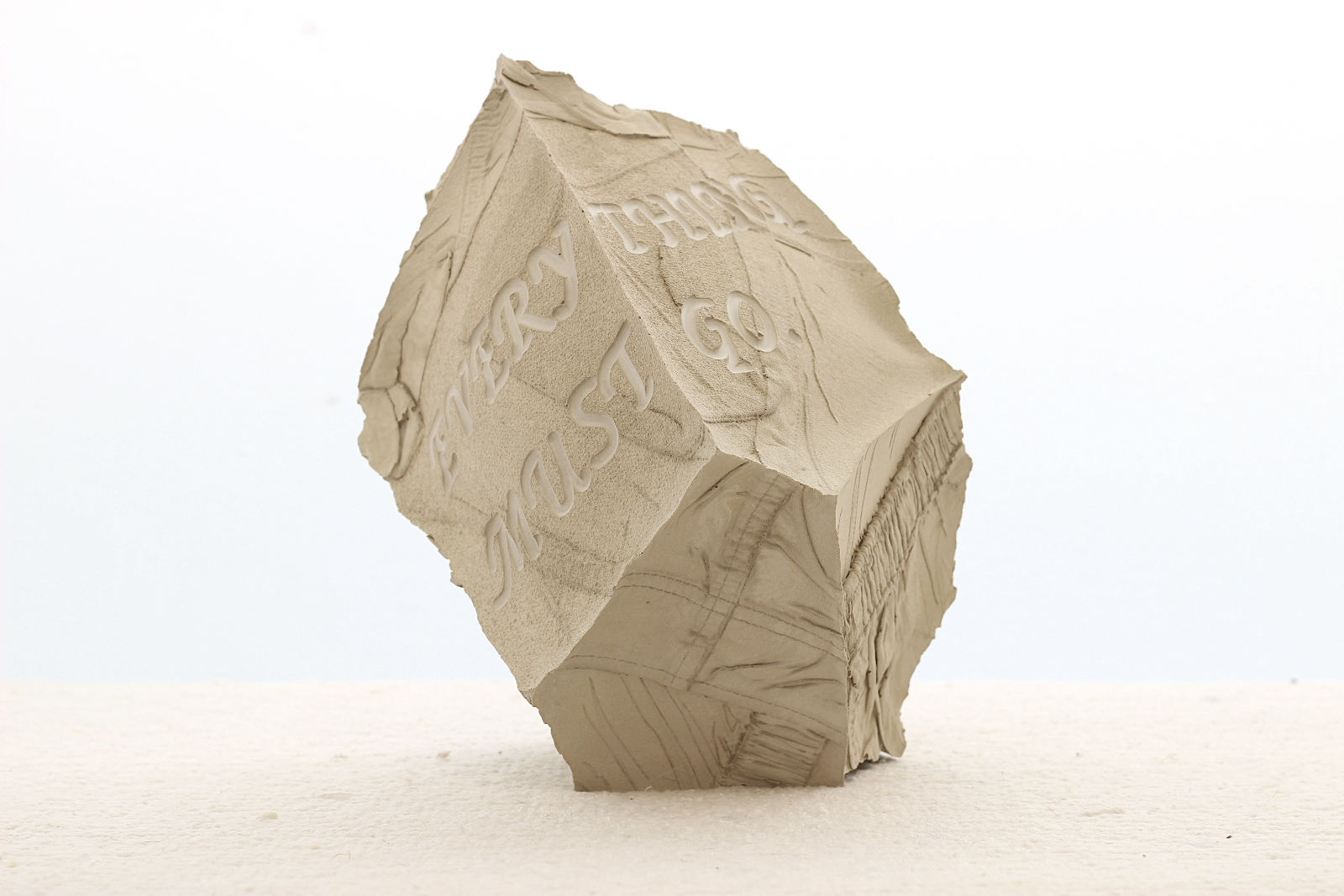 James Fuller - Rag Bag Diplomacy - 2021 - Polymer modified cement composite - 01