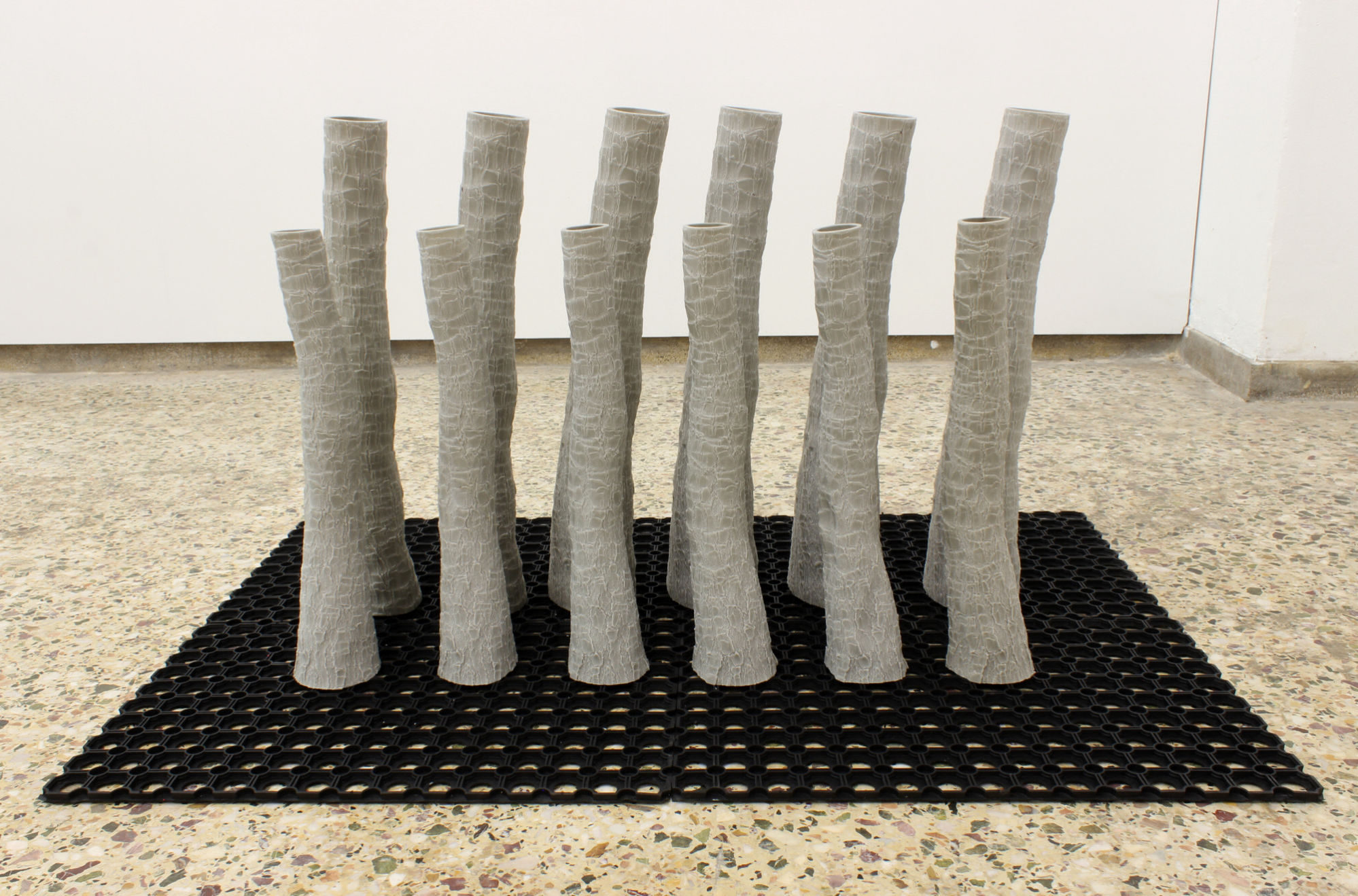 James Fuller - A Dozen Hollows Spat Out, 2020 - Wax and Talc 03